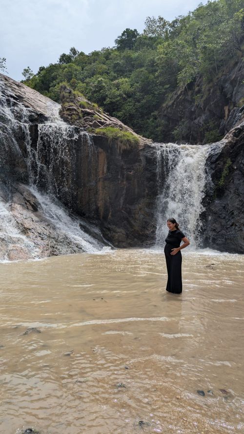 Wasserfall im Dschungel